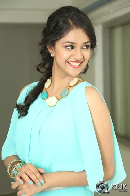 Keerthi-Suresh-at-Friendly-Movies-Production-No-10-Launch